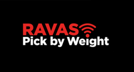 RAVAS Pick by Weight Logo